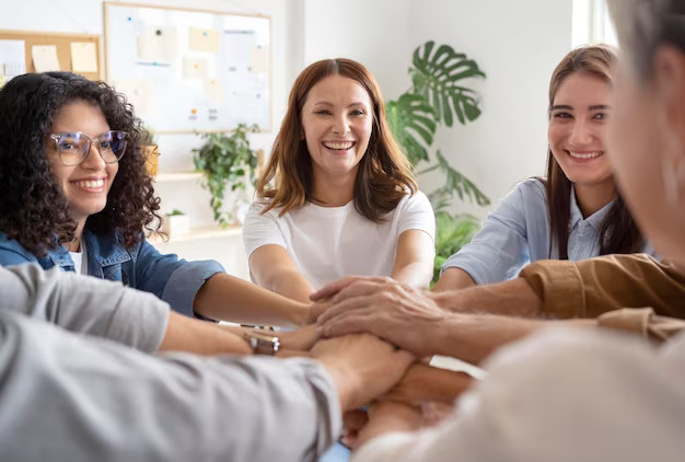 Women Supporting Each Other